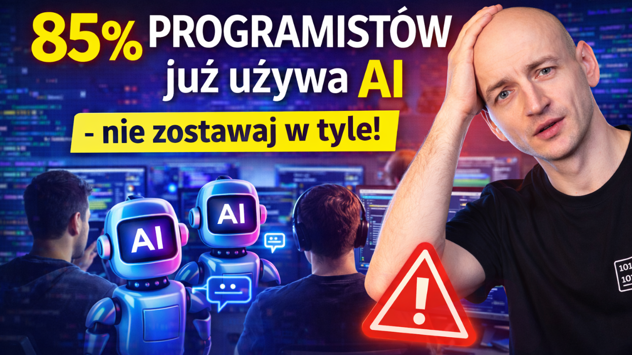 85% Programistów Już Używa AI - Nie Zostawaj w Tyle!