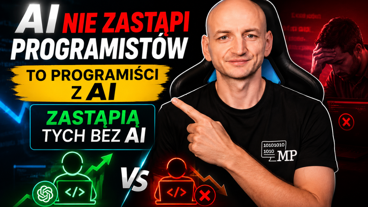 AI Nie Zastąpi Programistów - To Programiści z AI Zastąpią Tych Bez AI