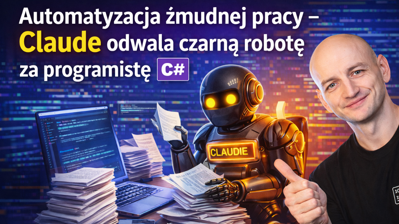 Automatyzacja Żmudnej Pracy - Claude Odwala Czarną Robotę Za Programistę C#