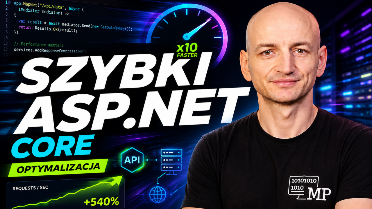 Błyskawiczna aplikacja ASP.NET Core - praktyczne techniki optymalizacji dla architektów