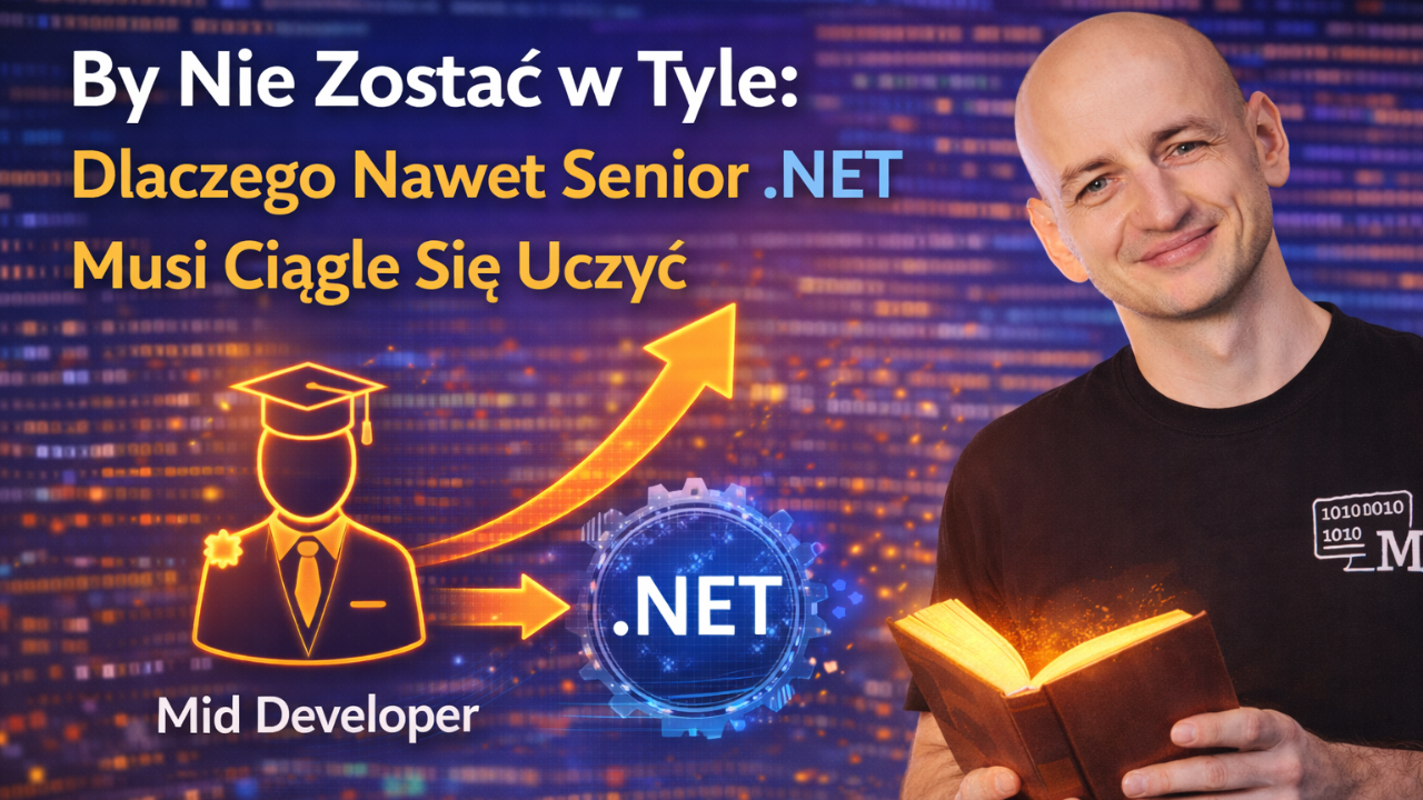 By Nie Zostać w Tyle: Dlaczego Nawet Senior .NET Musi Ciągle Się Uczyć