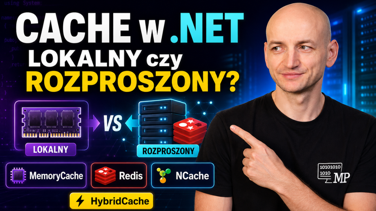 Cache w .NET: lokalny czy rozproszony? MemoryCache vs Redis vs NCache (i HybridCache)