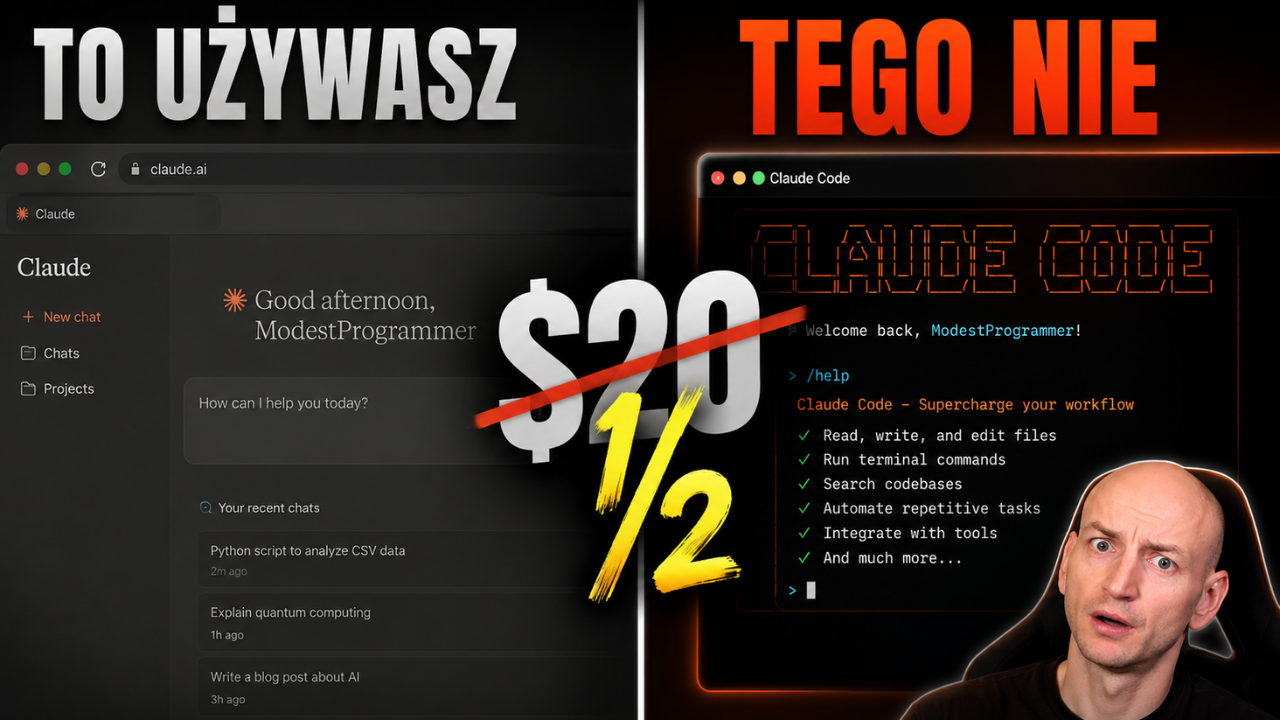Claude.ai a Claude Code – czym się różnią i kiedy używać którego
