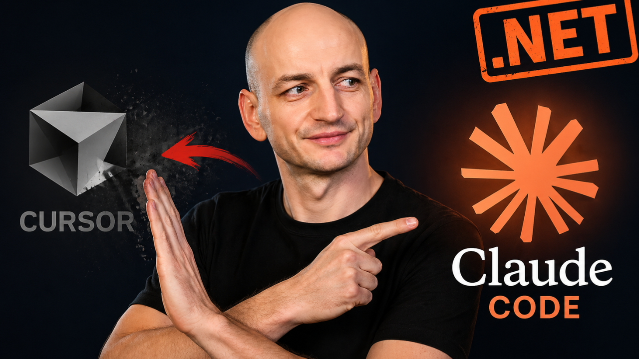 Claude Code vs Cursor w .NET - którego wybrać w 2026?