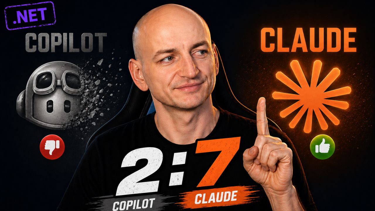 Claude Code vs GitHub Copilot w .NET – którego wybrać w 2026?