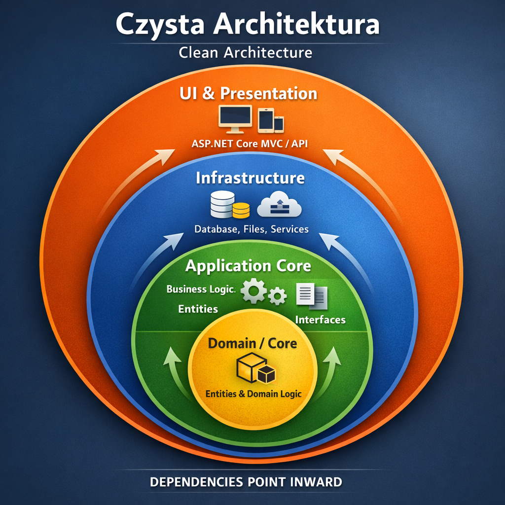 Czysta Architektura w ASP.NET Core - Zaprowadź Porządek w Swoim Projekcie Webowym