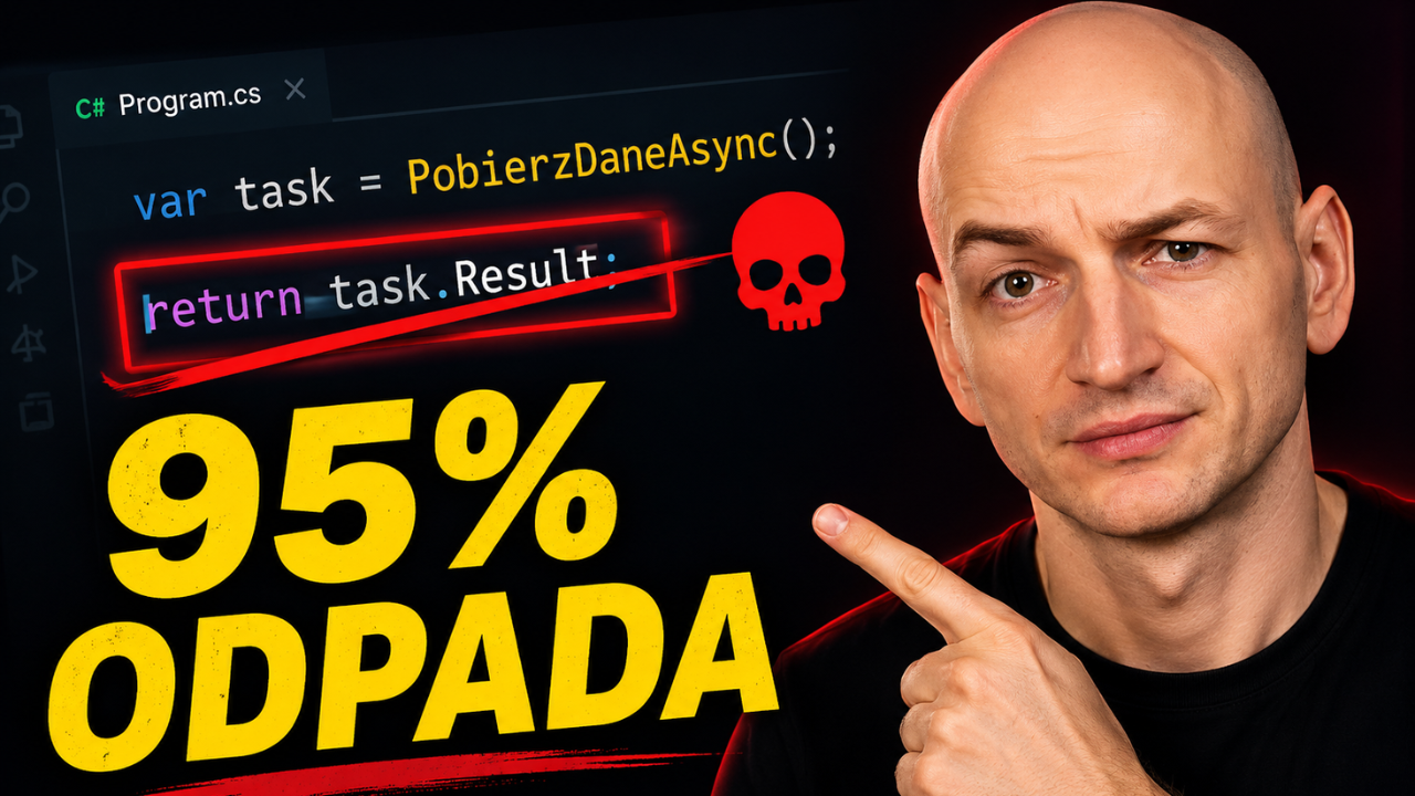 Deadlock w C# przez .Result: jak działa async/await, SynchronizationContext i ConfigureAwait(false)
