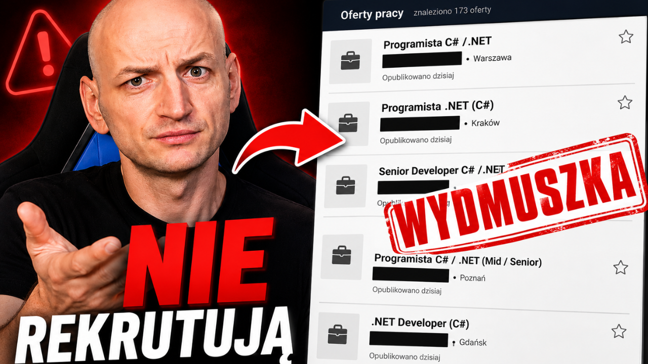Ghost jobs w IT: jak rozpoznać fałszywą ofertę pracy? 6 powodów, checklista i Job Tracker w .NET