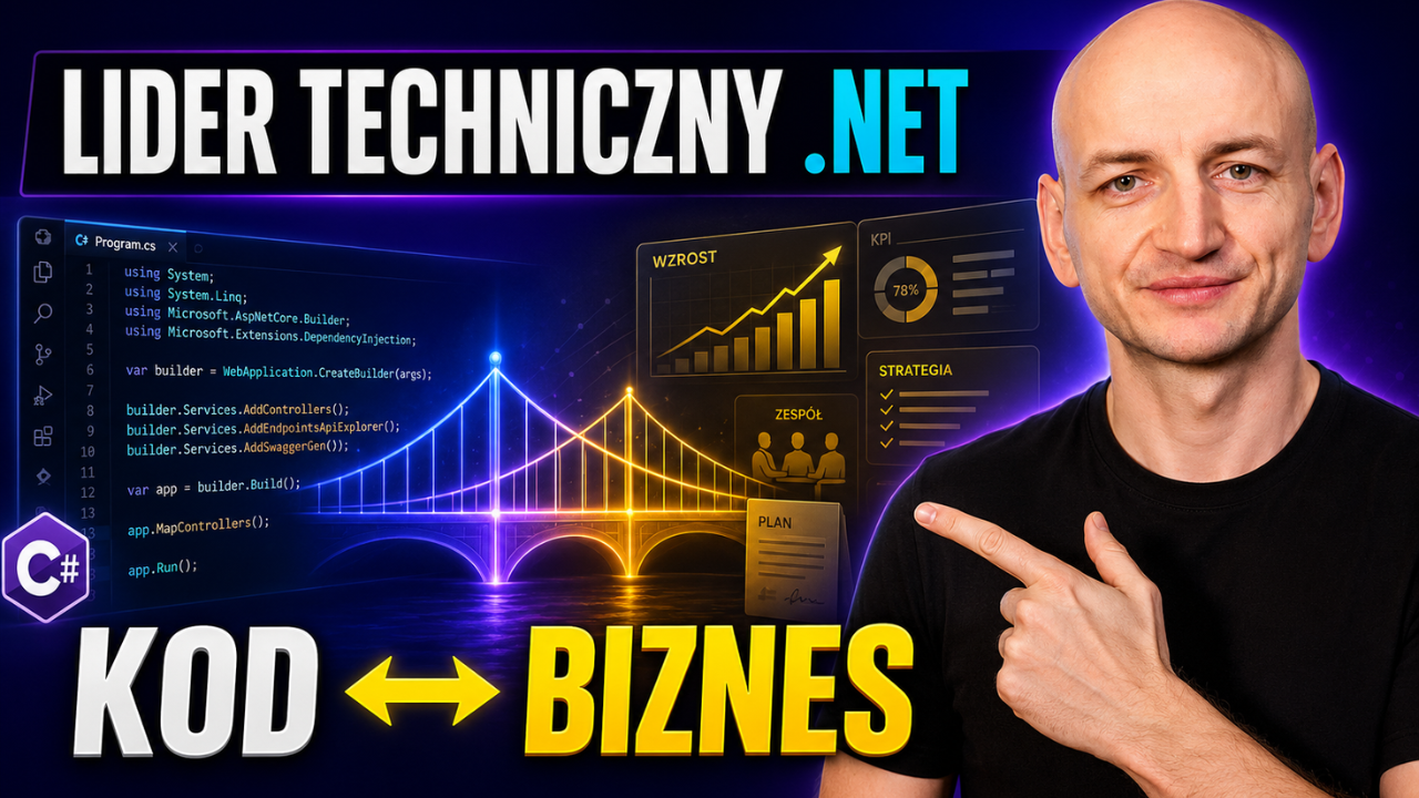 Lider techniczny .NET: most między kodem a biznesem