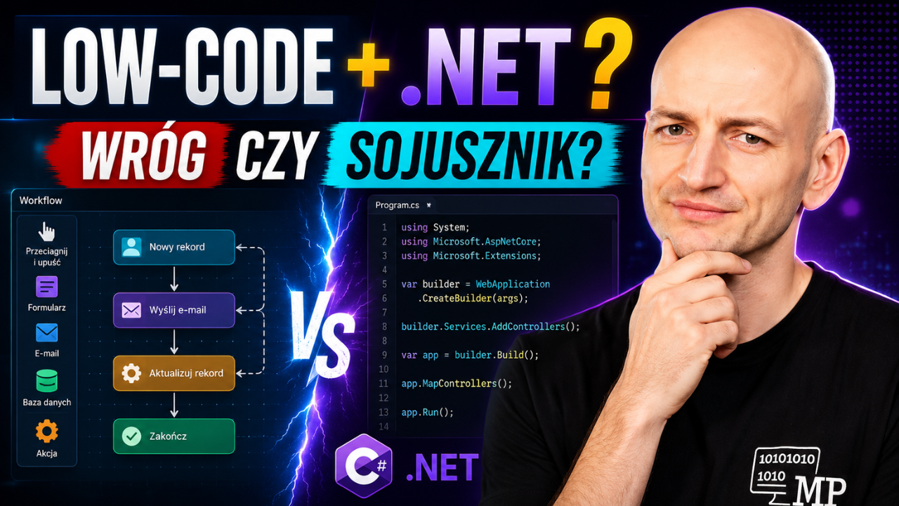 Low-code i .NET - wróg czy sprzymierzeniec zespołu deweloperskiego?