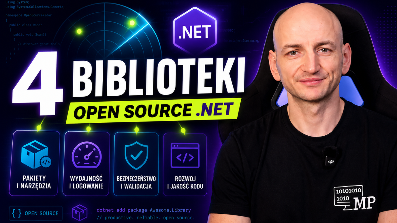 Open source w .NET - 4 biblioteki, które warto mieć na radarze