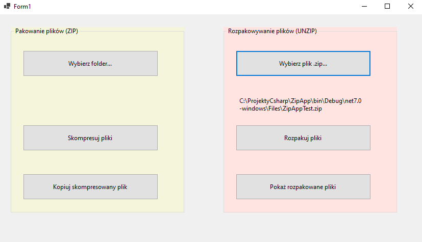 Praca z Plikami ZIP w C#/.NET w Praktyce - 11