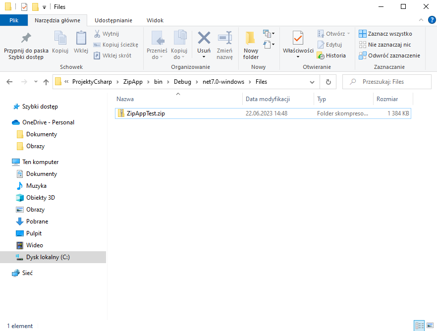Praca z Plikami ZIP w C#/.NET w Praktyce - 7