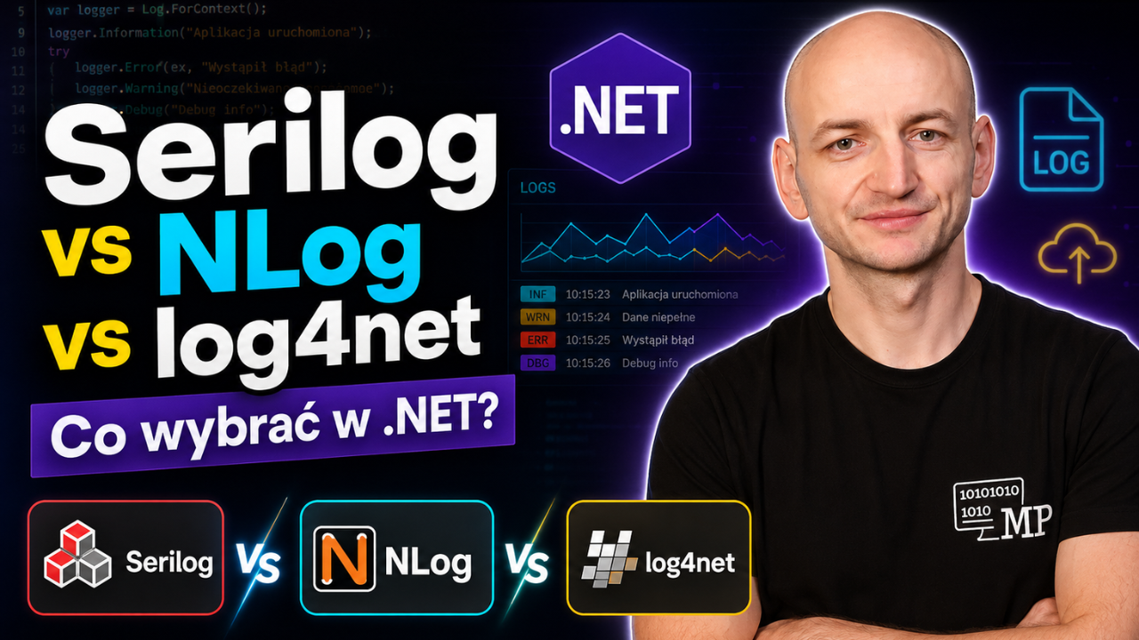 Serilog vs NLog vs log4net - którą bibliotekę logowania wybrać w .NET?