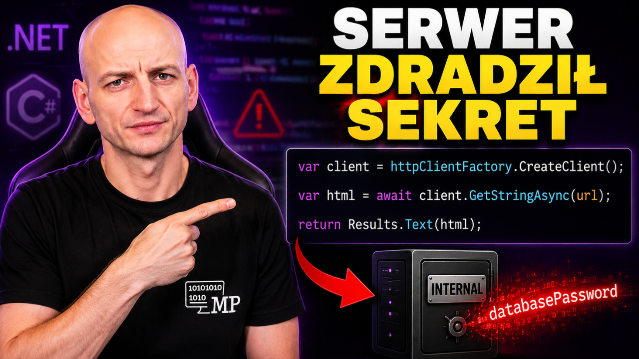 SSRF w ASP.NET Core: jak zabezpieczyć HttpClient? Atak, pozorne poprawki i bezpieczna walidacja URL