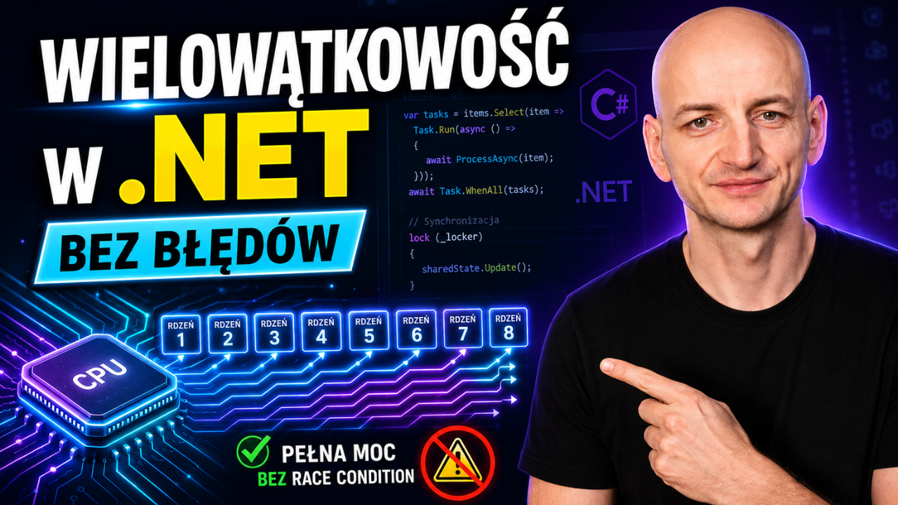 Wielowątkowość w .NET - jak wykorzystać wszystkie rdzenie bez błędów synchronizacji