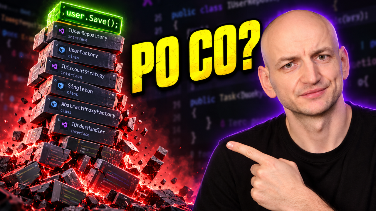 Wzorce projektowe w C# i .NET: kiedy szkodzą, a kiedy mają sens? Singleton, Repository, Strategy, Factory i Observer