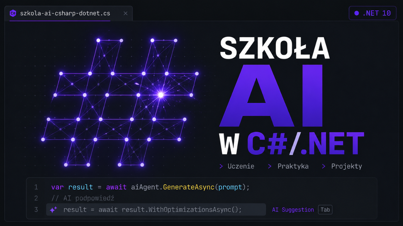 Szkoła AI w C#/.NET