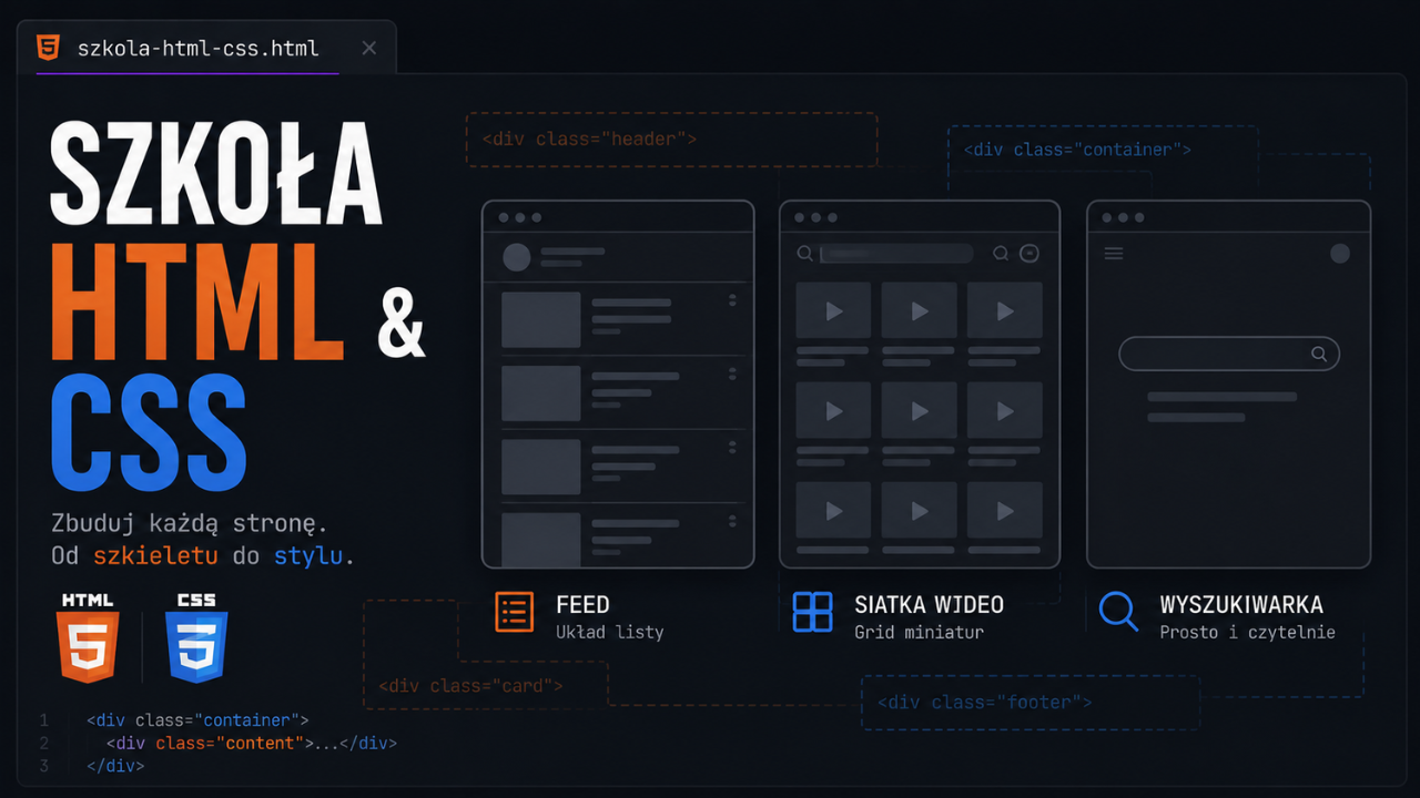 Szkoła HTML CSS