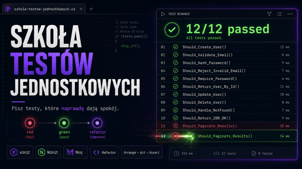 Szkoła Testów Jednostkowych