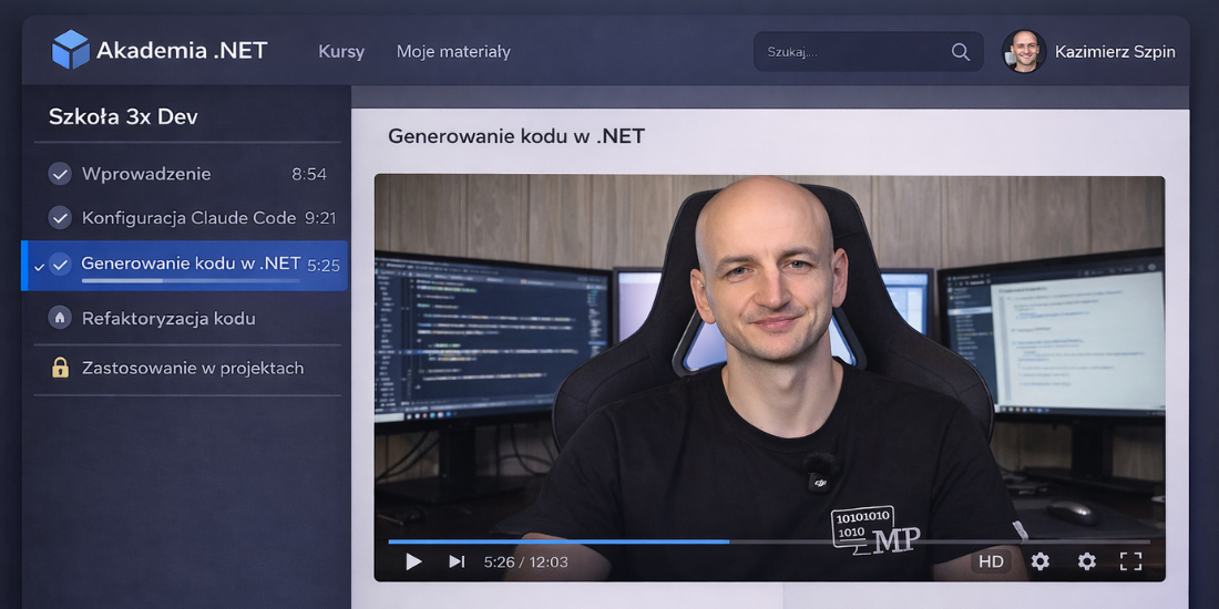 Podgląd platformy Szkoła 3x Dev